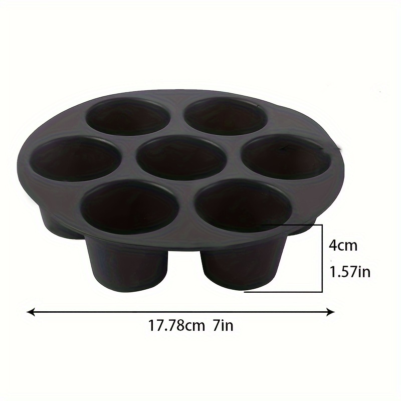 Air Fryer Muffin Pan, Silicone Mini Cupcake Molds, Baking Mold Fits 3.7qt -  6.1qt Air Fryers, Air Fryer Accessories, Baking Tools, Kitchen Gadgets,  Kitchen Accessories - Temu