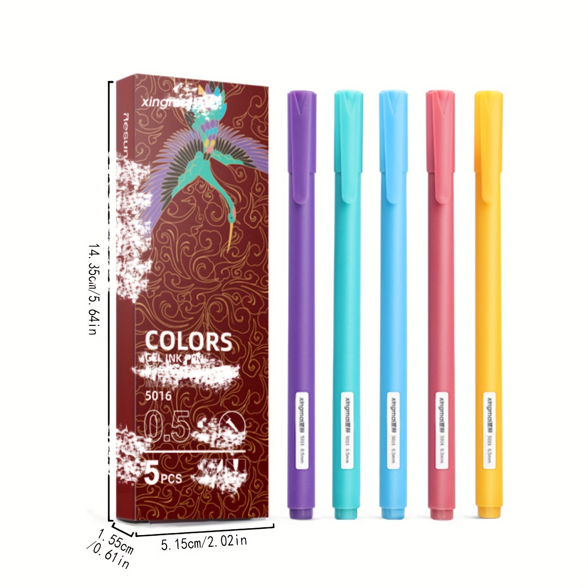 5pcs Vivid Pen Set