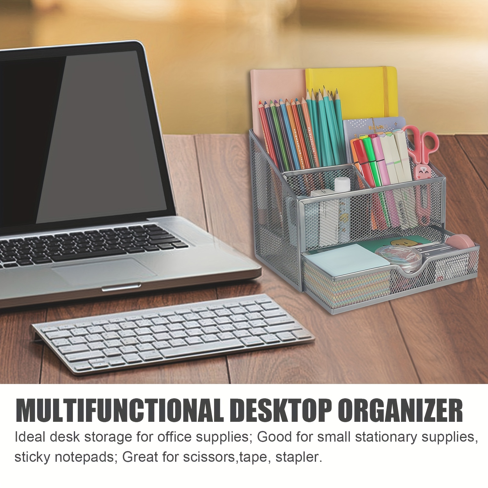 Office Desk Organizer Office Accessories Multi functional - Temu