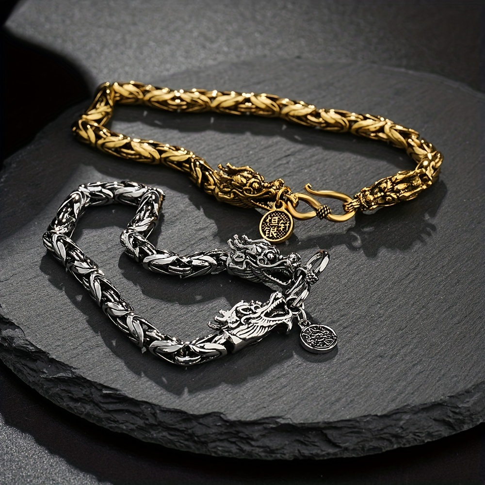 Men's Retro Dragon Bracelet