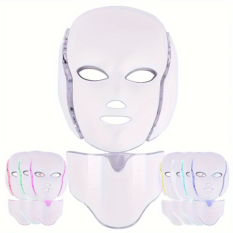 Red Light Therapy for Face Infrared Light Therapy for Face with 660nm  ＆850nm,Deep Red Light Therapy Light with Base for Pa-in1