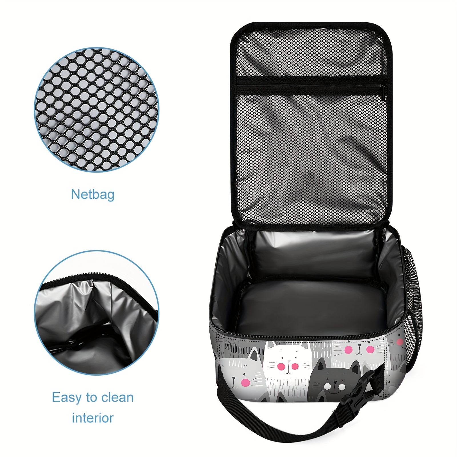 Insulated Lunch Bag Ice Pack Multifunctional Outdoor Picnic - Temu