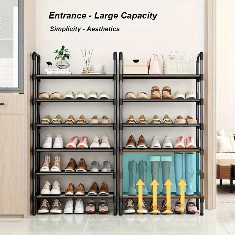 Multi layer Shoe Rack Shoe Storage Rack Single Row Free - Temu Germany