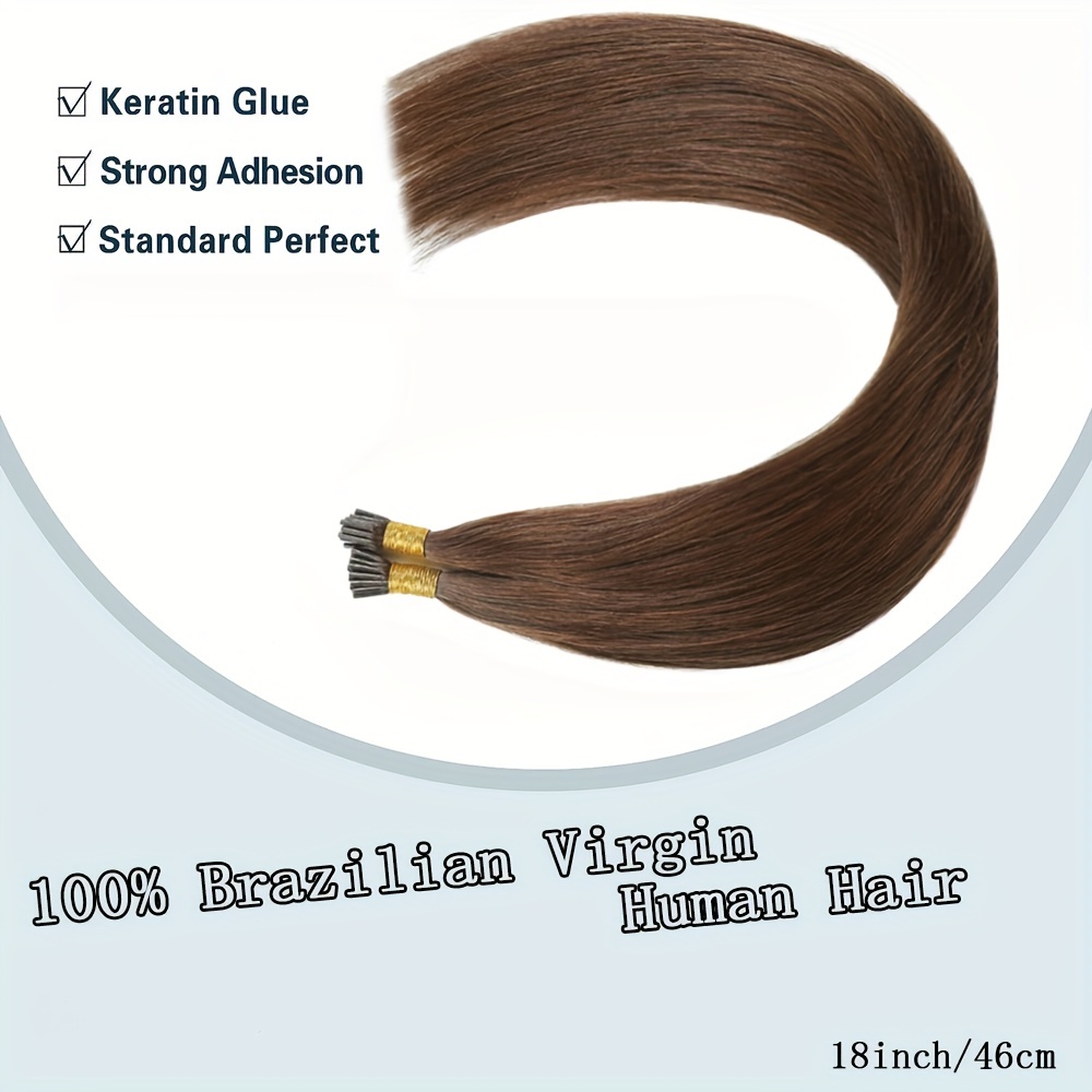 Human hair store keratin extensions