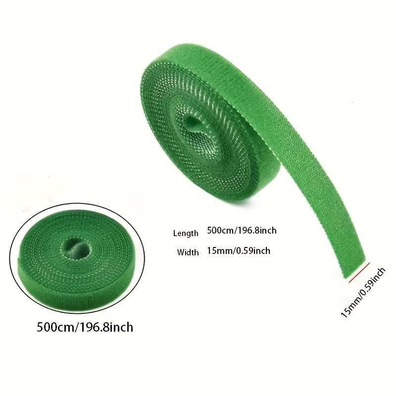 15mm Reusable Nylon Cable Ties Double Side Gardening Plants