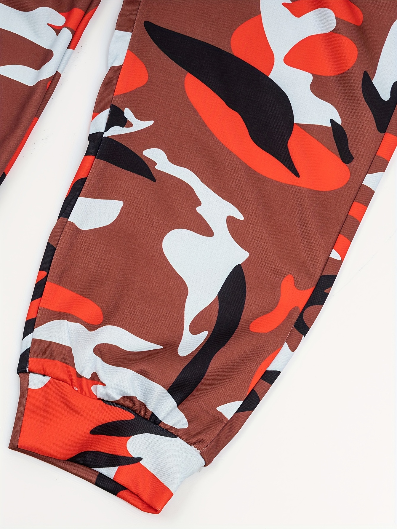 Two Toned Multicolor Camouflage Pants - Men