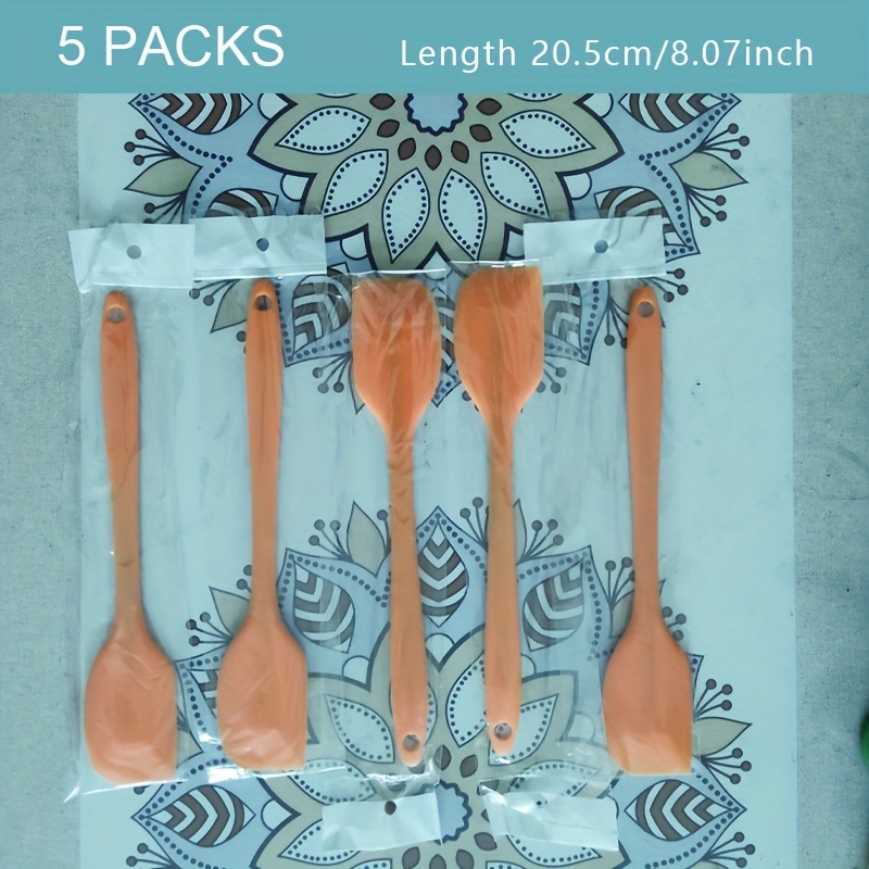 7Pcs Grey Silicone Wooden Spatula, Silicone and Wood Utensil Set Wholesale