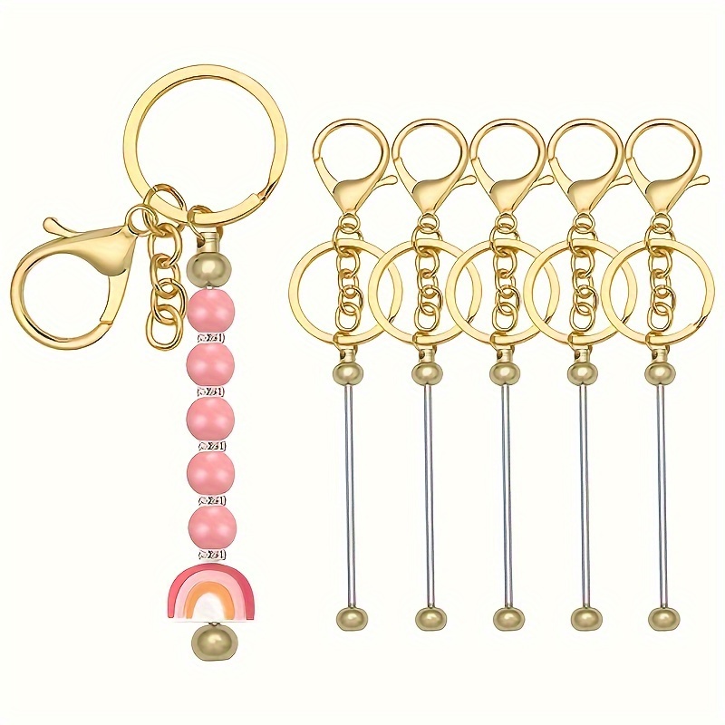 Keychain Ring Assorted Colorful Big Bulk Focal Silicone - Temu