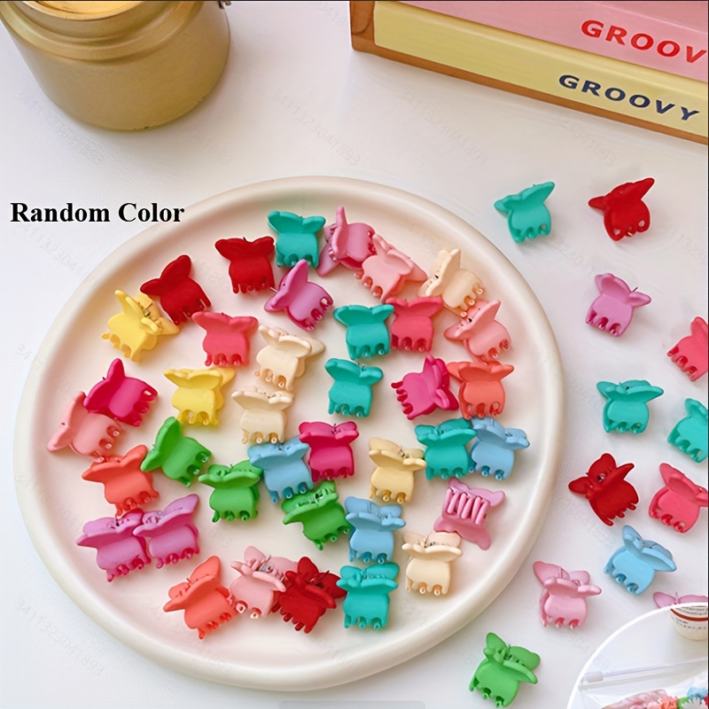 50pcs Mini Hair Claw Clips For Baby And Girl