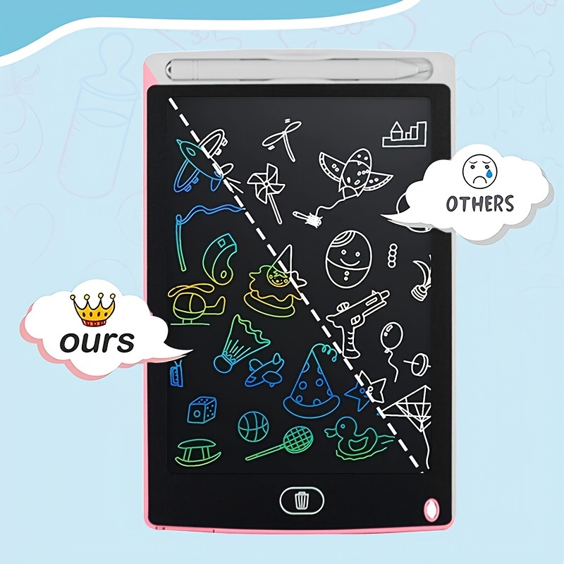 Lcd Writing Tablet Doodle Board With Lock Key, Drawing Pad For