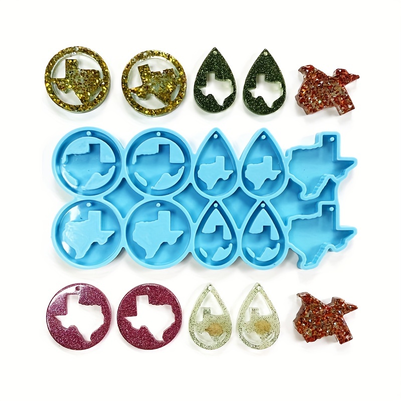 Holographic Inlay Resin Molds Holo Silicone Sheet Insert for Epoxy Resin  Casting