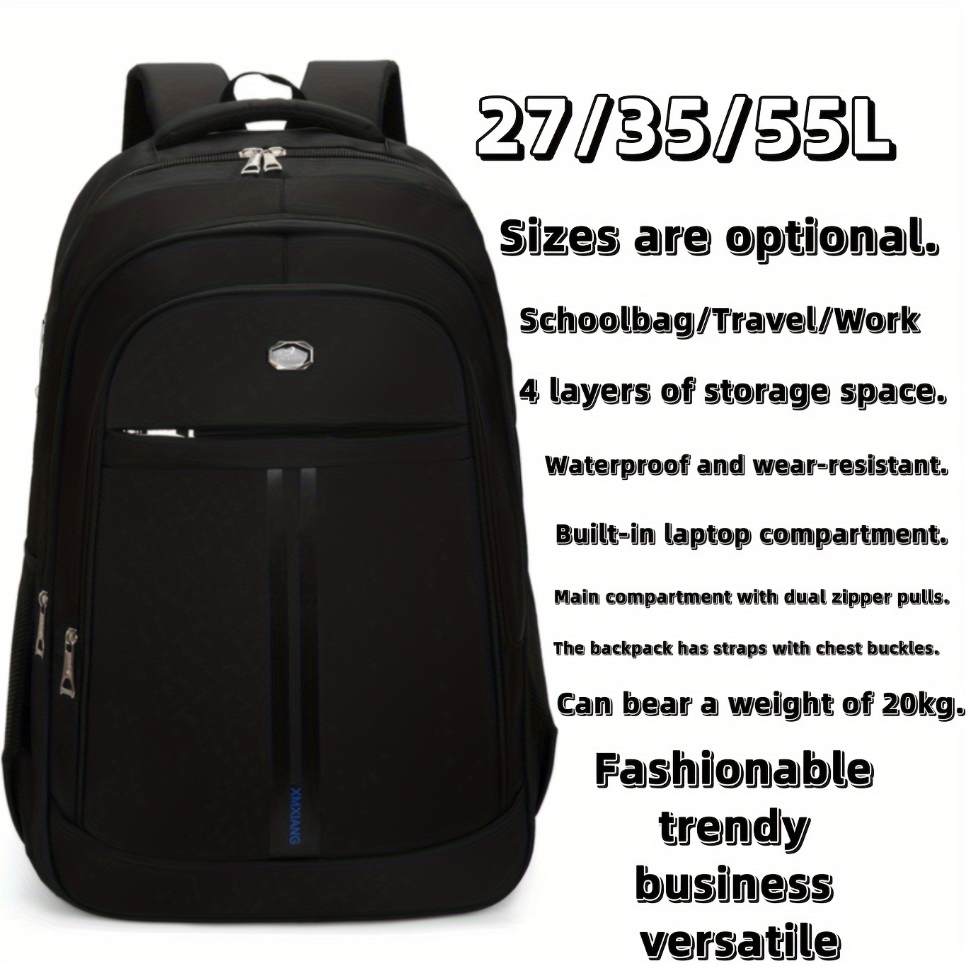 20kg travel cheap backpack