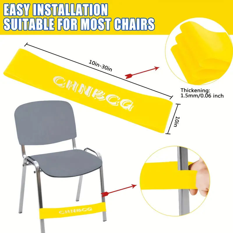 Super Thick Chair Bands For Students With Fidgety Feet Adhd - Temu