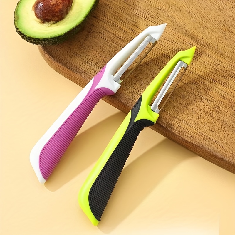 Couteau à râper en acier inoxydable, éplucheur de légumes, carottes, pommes  de terre, fruits, outils de