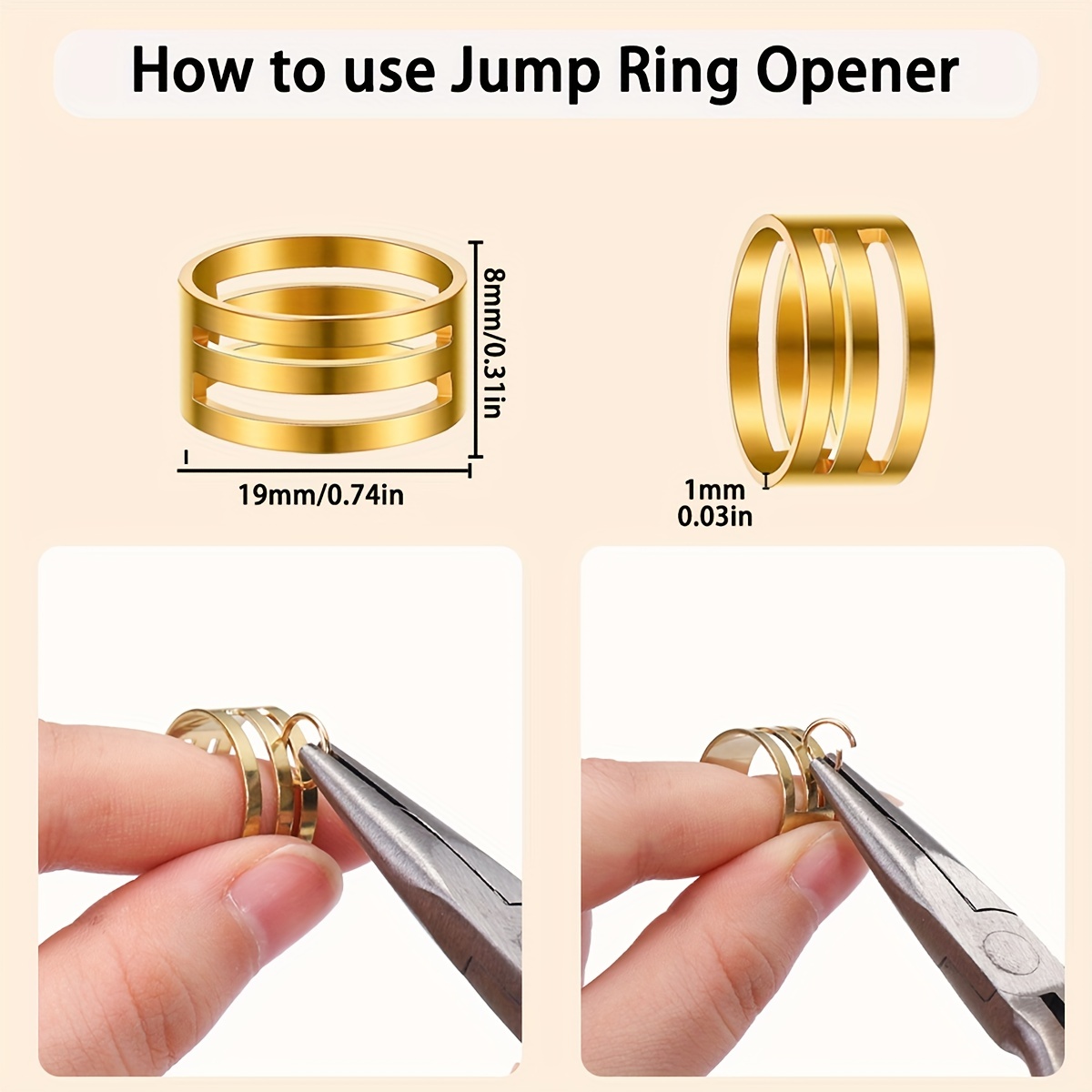 Jump Rings for Jewelry Making Kit, 1500pcs Jewelry Repair Kit for Necklace  Bracelet, Lobster Clasps and Closures Repair Supplies Kit with Pliers