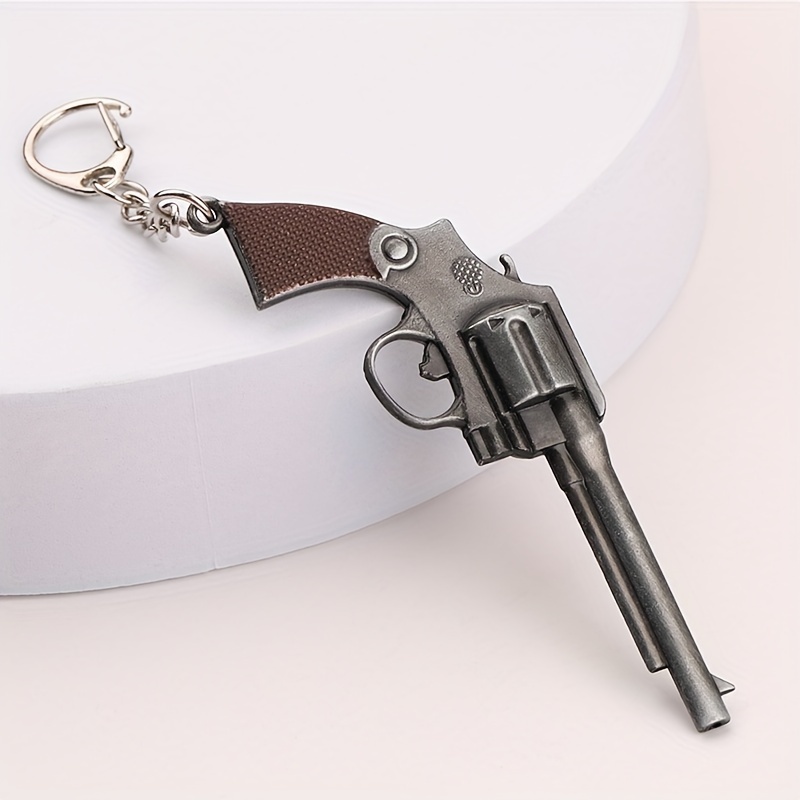 Pistol keychain hot sale