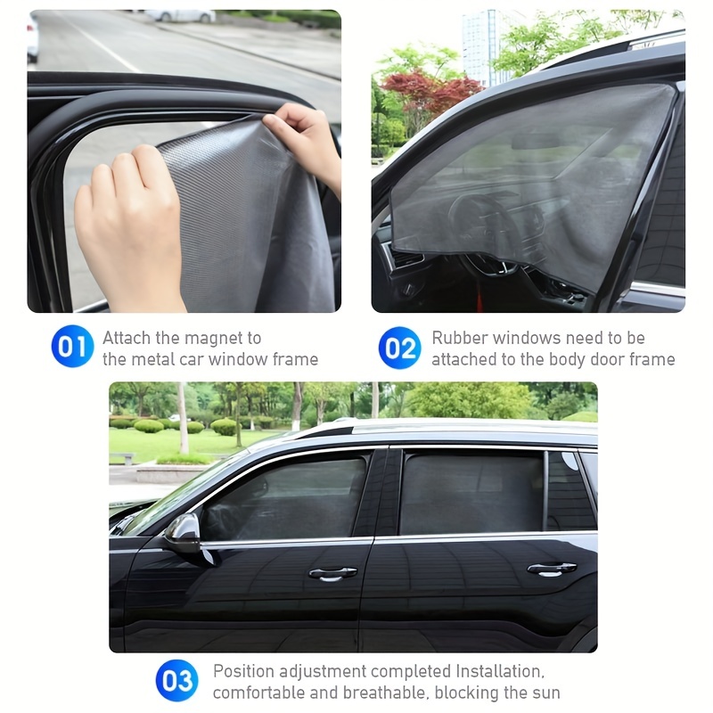 Auto-Seitenfenster-Sonnenschutz Magnetischer Auto-Sonnenschutz Für