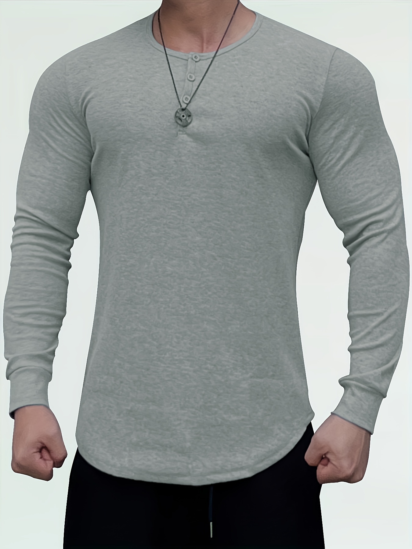 Mens Long Sleeve Henley Shirts 1/4 Button 2023 Fall Vintage T Shirt  Lightweight Fitness Sports Halloween Pullover Tops : : Clothing,  Shoes 