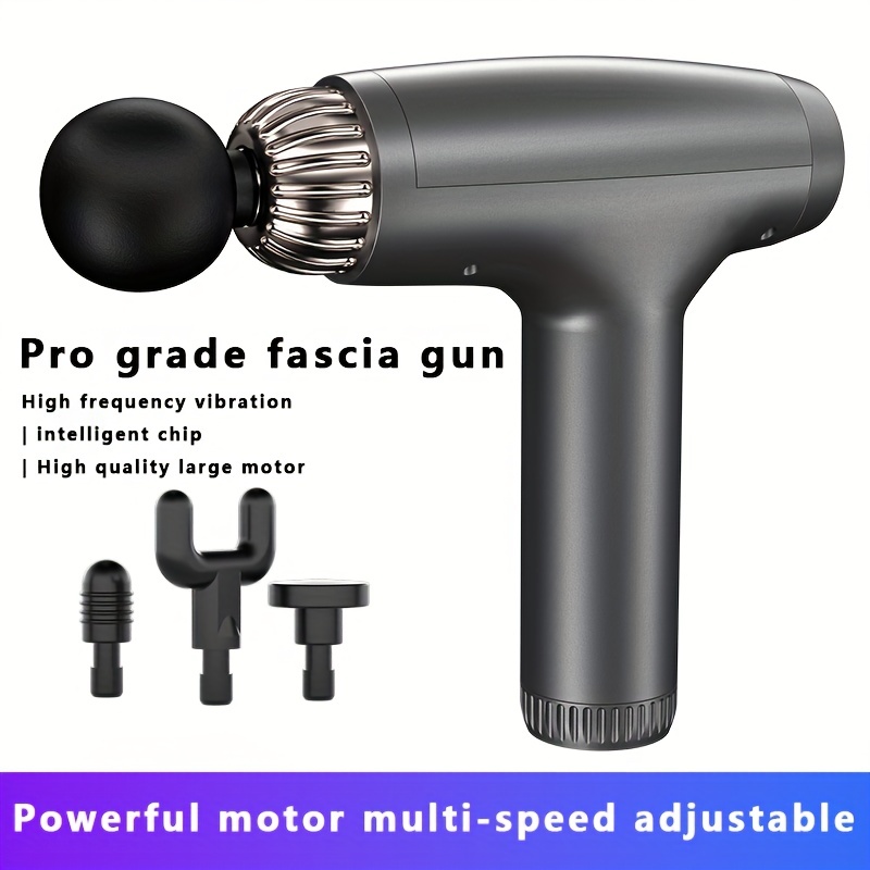 Smart Fascia Gun, Muscle Relaxer, Electric Massager, Shock Handheld Impact  Massage Device Portable Stick Hammer - Temu