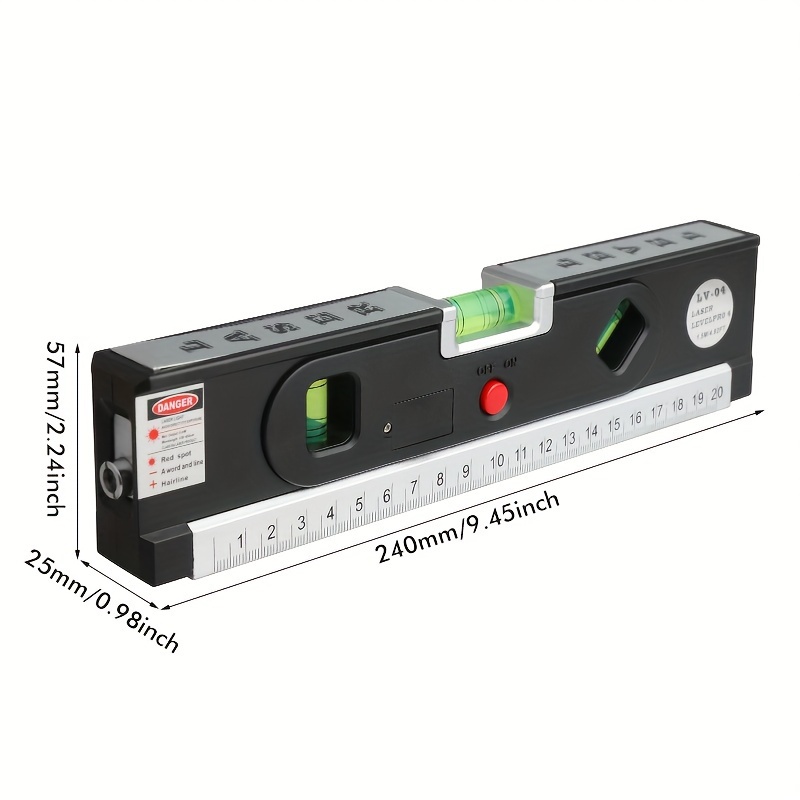 Level Ruler Measuring Tool, Picture Hanging Level Tool