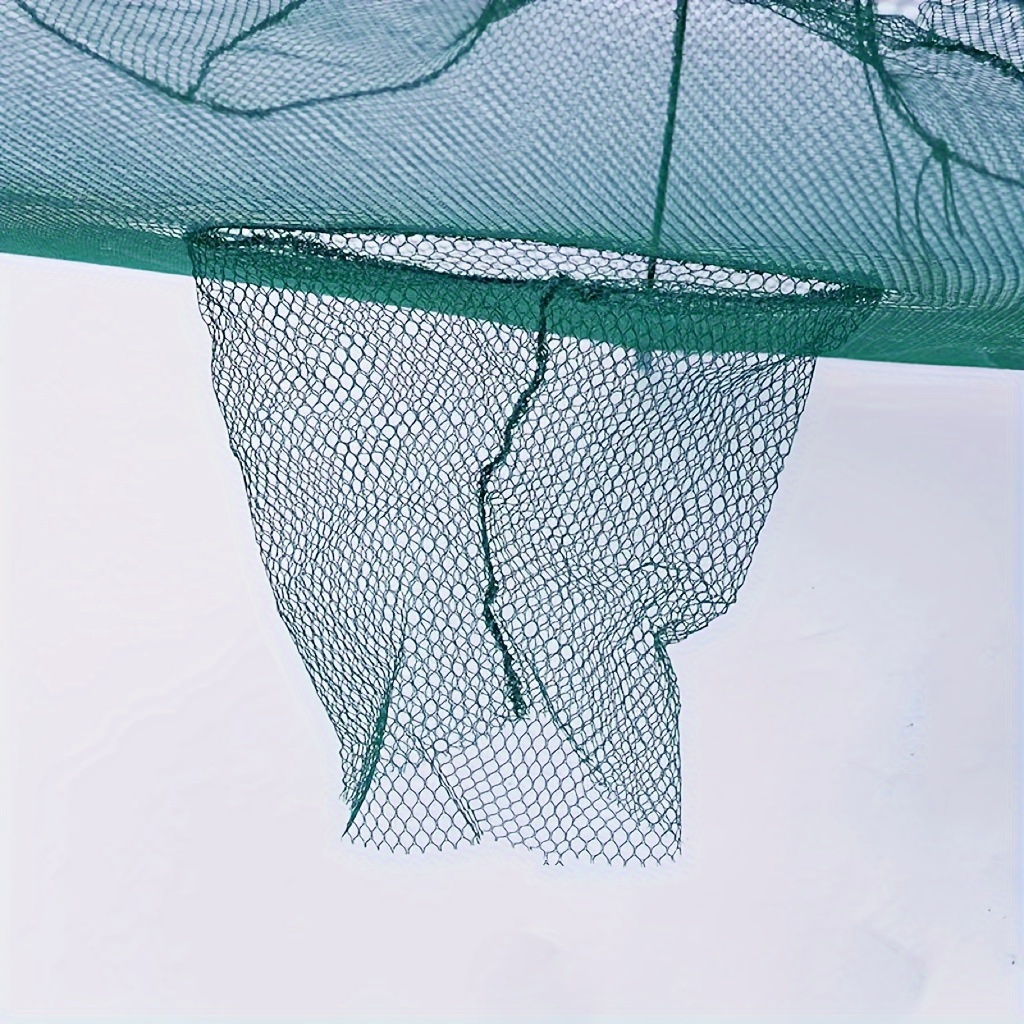 Folding Shrimp Fishing Net Fishing Trap Cage Net Hole - Temu