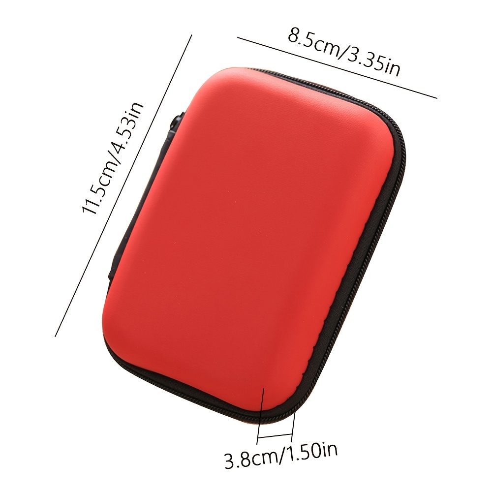Portable USB Cable Organizer Electronics Accessories Storage Bag