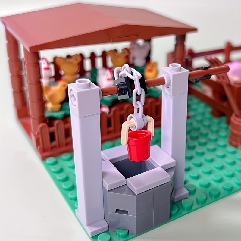 MOC Farm Animals Building Blocks City Set