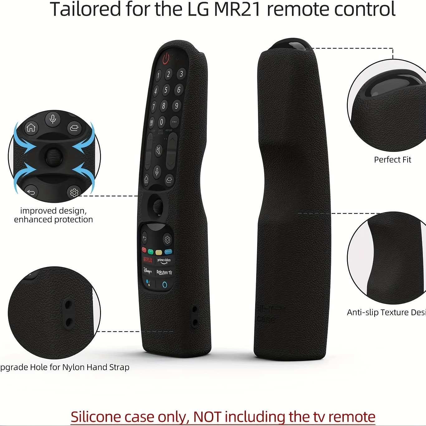 Silicone Remote Control Case Lg Mr21ga Mr21gc Mr22gn Mr22ga - Temu