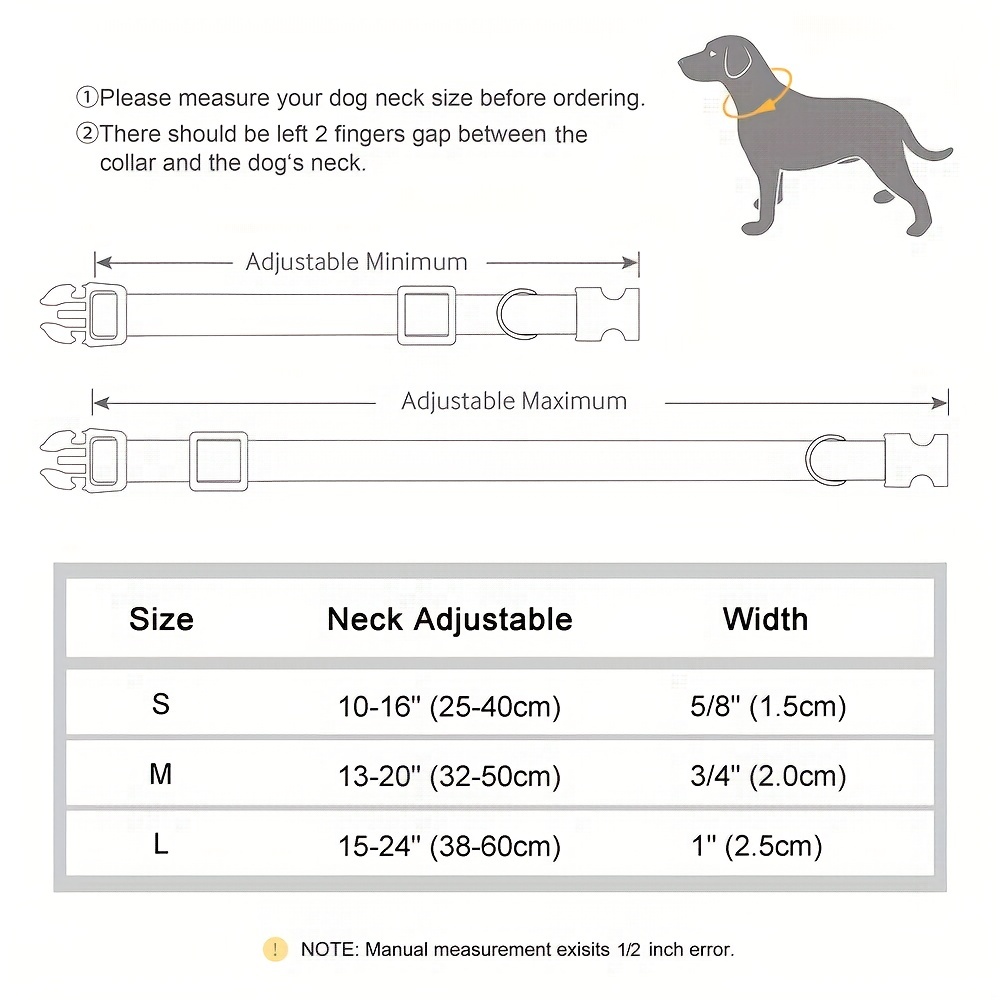 Imprinted Tough Dog Collar 1 3/4 Wide