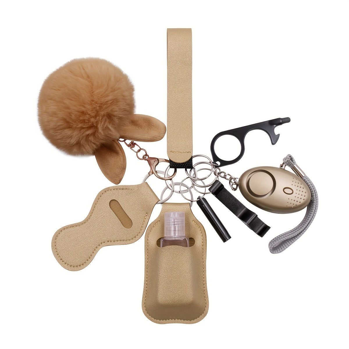 Set Completo Portachiavi Sicurezza 10 Pezzi Donne/ragazze, Set Portachiavi  Sicurezza Confezione Regalo Squisita, Accessori Protettivi Portachiavi  Regalo Natale Donne/ragazze - Cellulari E Accessori - Temu Italy