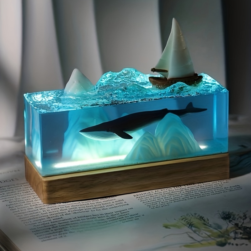 3 個海底風景鋳型エポキシ樹脂金型マウンテン鋳型樹脂アートシリコーン金型 DIY 樹脂クラフトライトアートキャンドルホルダー作成家の装飾