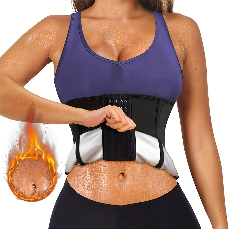 Women Weight Loss Tummy Control Sweat Sauna T shirt Hook - Temu