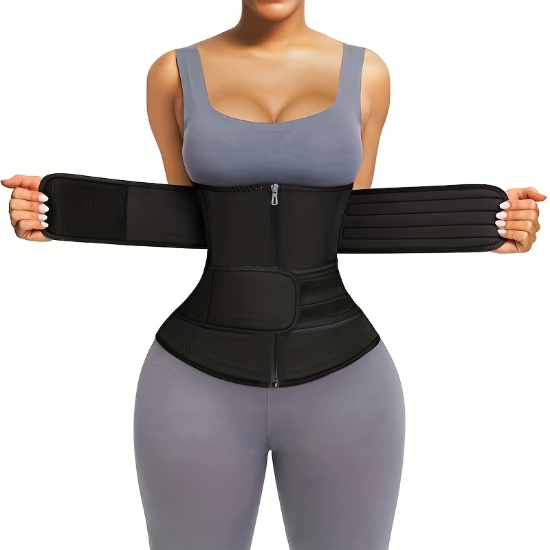Unicoo instant slim body shaper & waist trainer belt - black offer