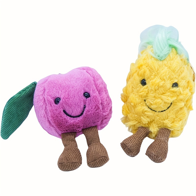 Small Apple Toy Fluffy Simulation Apple Plush toy Soft Fruit Apple