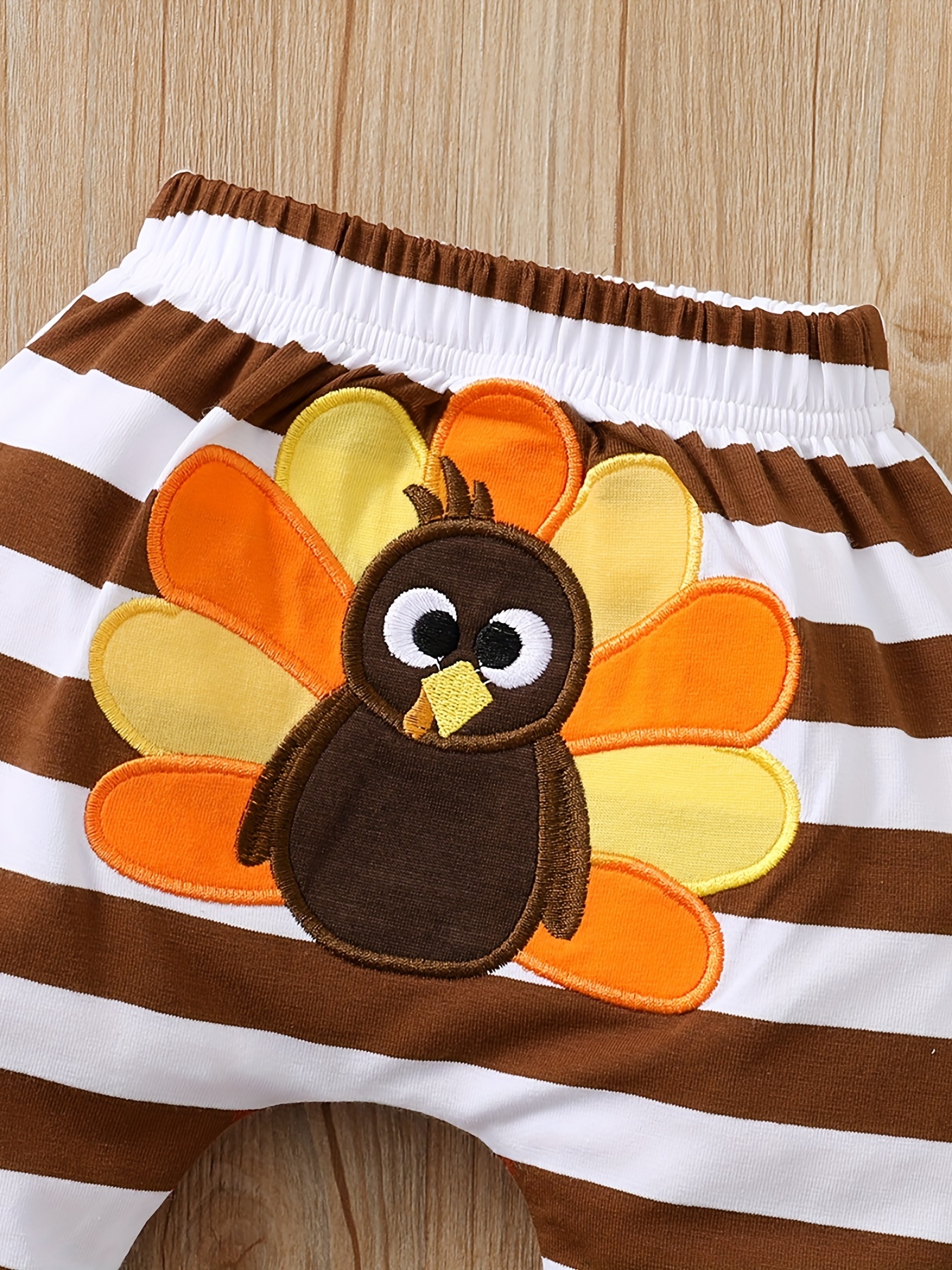 Baby Boys Thanksgiving Dad Mom Letter Graphic Bow Romper + - Temu