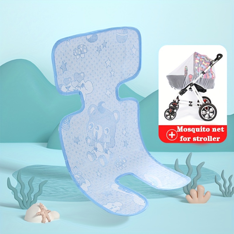 Stroller Liner Pad Baby Cooling Mat Cushion Car Summer Pram Cooler Infant  Liners Pushchair For Newborn - Temu