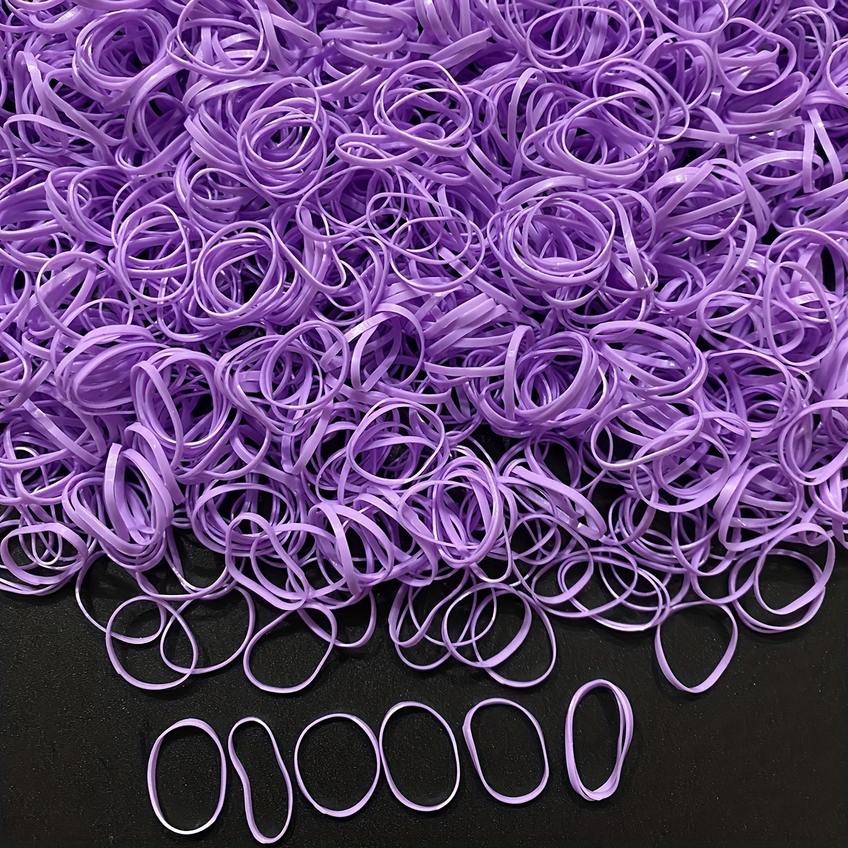 Disposable Rubber Bands Women Hair Tie Small Size Hair Tie - Temu