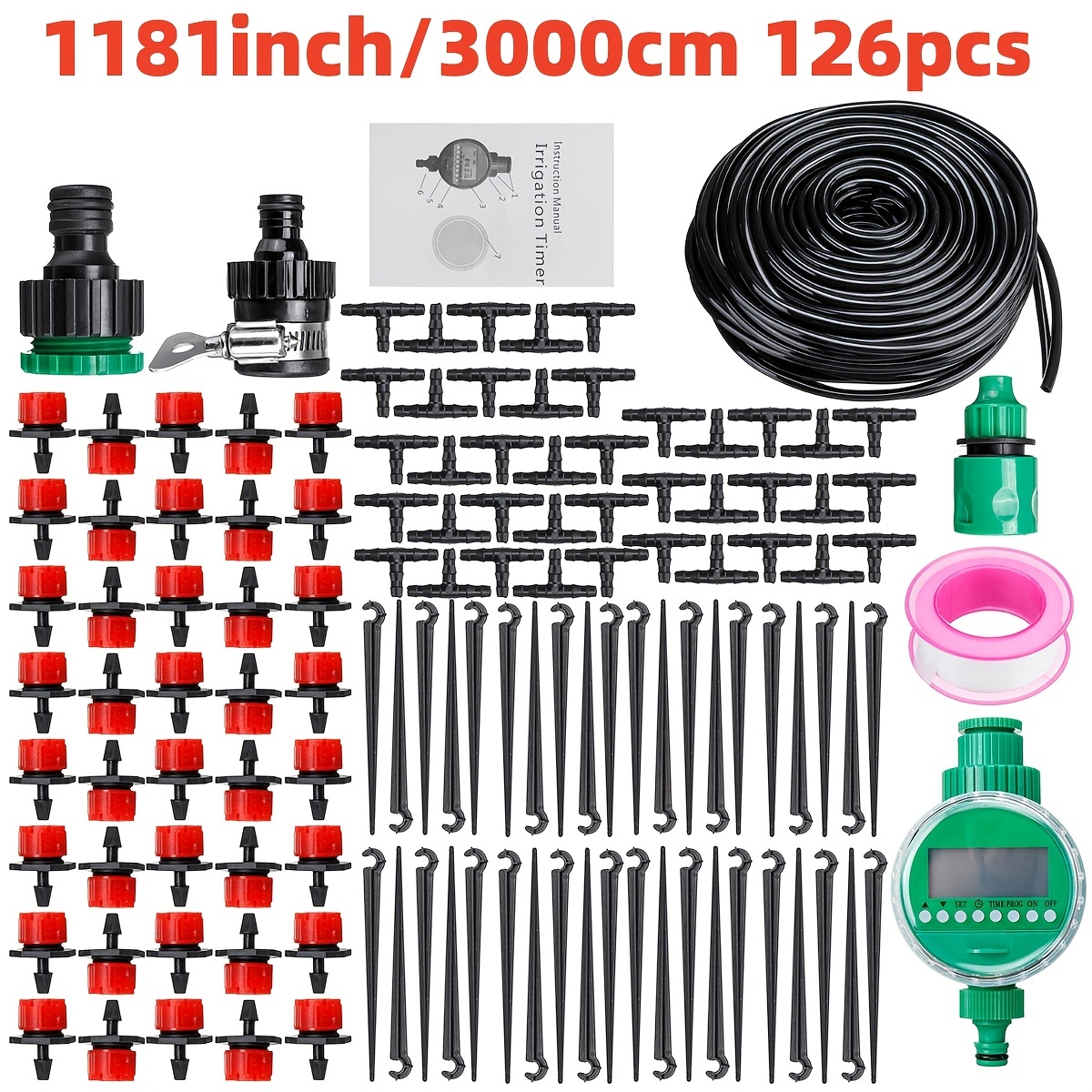 1/3/6/12 Pièces, Dispositif D'arrosage Automatique Kits D'arrosage  Automatique Système De Contrôle D'irrigation Goutte À Goutte De Jardin  Vanne De Contrôle Réglable Pour Plantes Fleurs - Temu Belgium