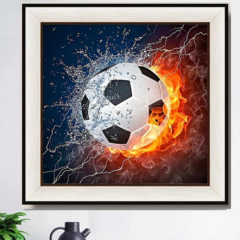 Diamond Painting Kits Football Team for Adults DIY 5D Diamond Art for Home  Wall Decoration and Gift Options （15.7x11.8inch/40x30cm)