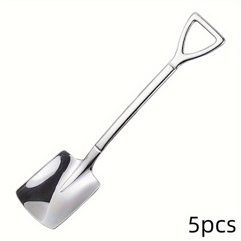 Shovel Stainless Steel Spoon Square Head Thickened Household