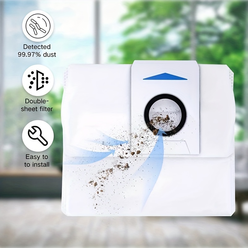 12pcs accessories for   x1 omni t10  1 turbo t10 turbo t20 robot vacuum cleaner floor attachment dust bags details 2