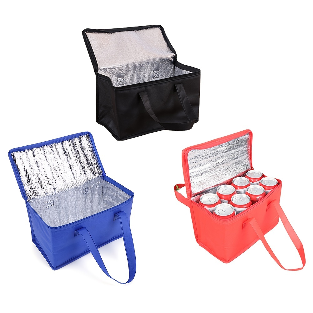 Insulated Cooler Bag for Drinks & Lunch, Portable & Durable