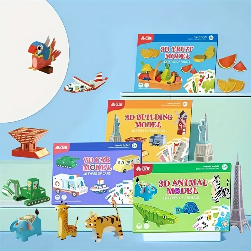 Children's Diy Fun Handmade Three dimensional Origami Book - Temu