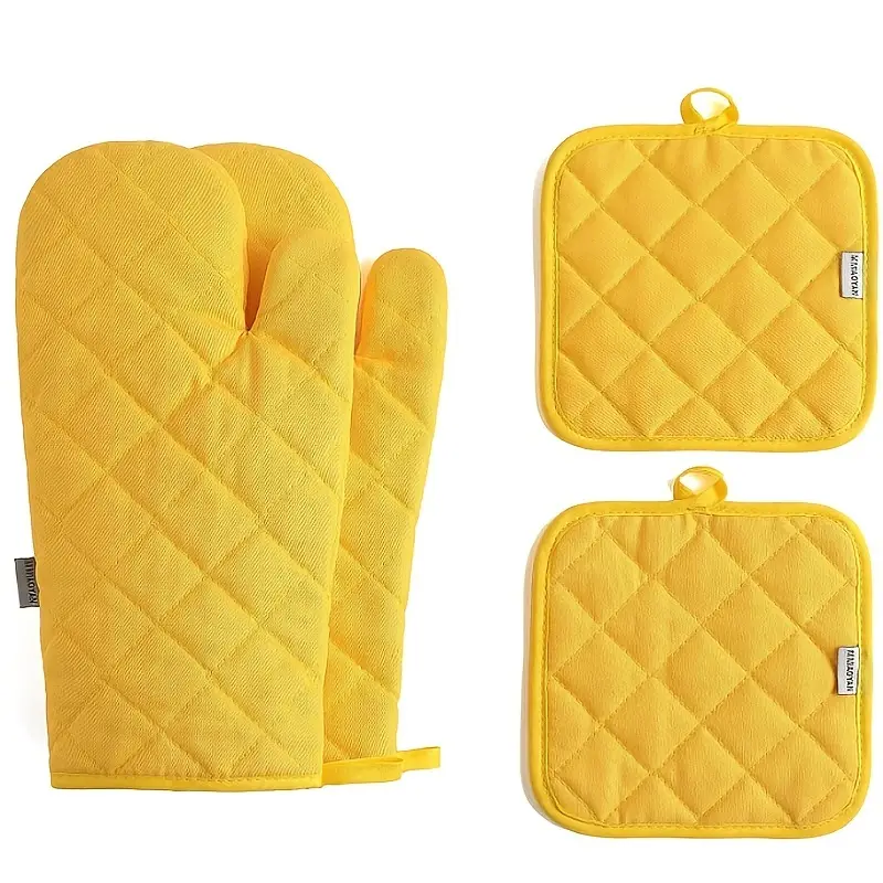 Oven Mitts And Pot Holder High Heat Resistant 500 - Temu