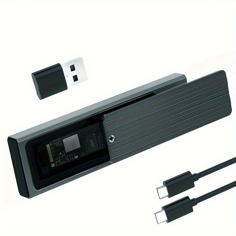 Boîtier ORICO M2 NVMe USB3.2 Gen2 Type C Boîtier SSD PCIe 10 Gbit/s Boîtier  SSD M2 Boîtier SSD Dissipateur De Chaleur En Métal Intégré - Temu Belgium