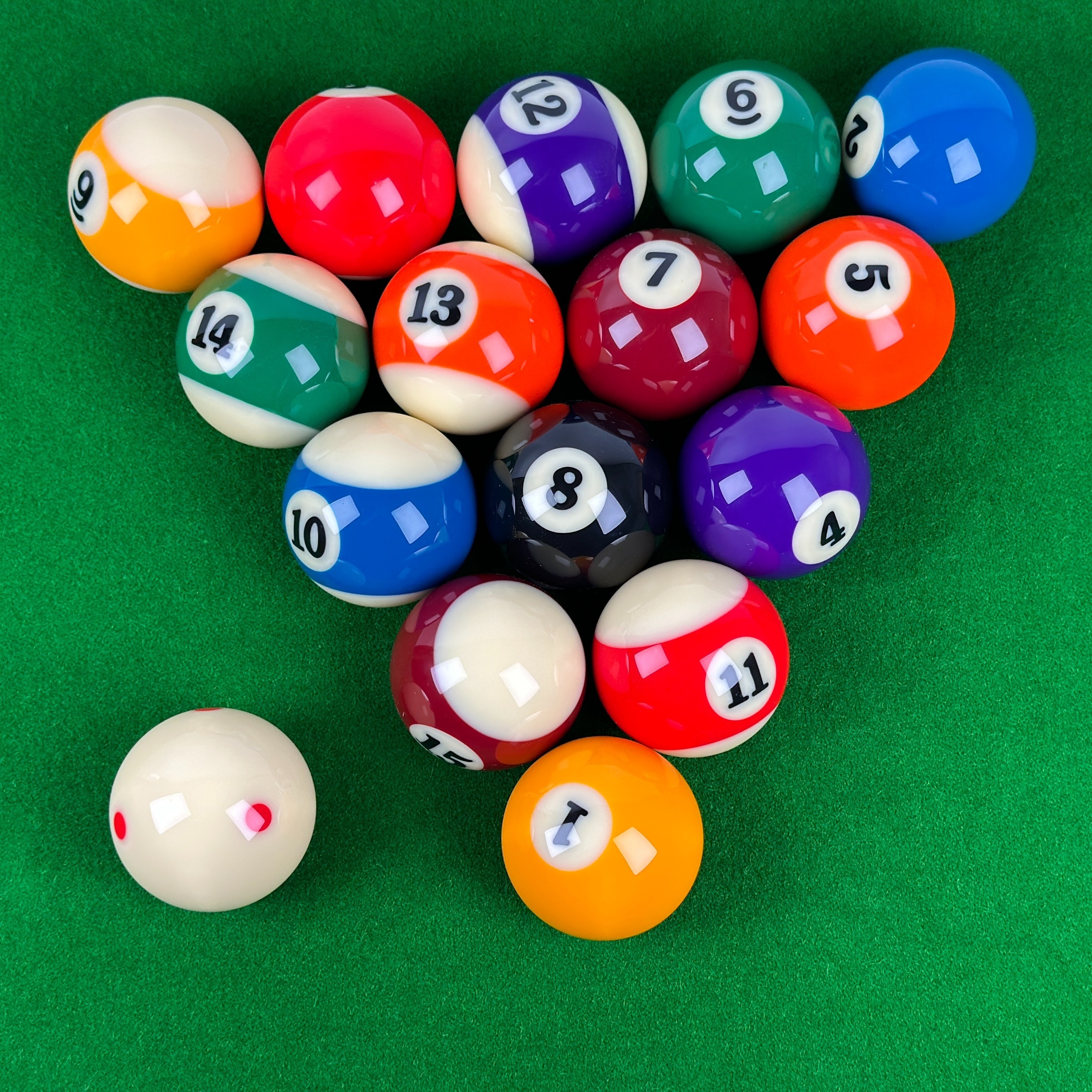 BILIYARD Pool Balls Set 2-1/4 Billiard Table Balls Regulation