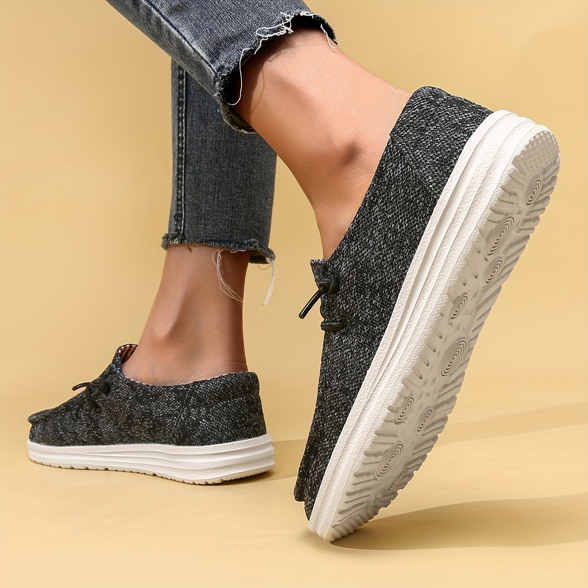 Women's Lightweight Walking Shoes Low Top Sport Flat Shoes