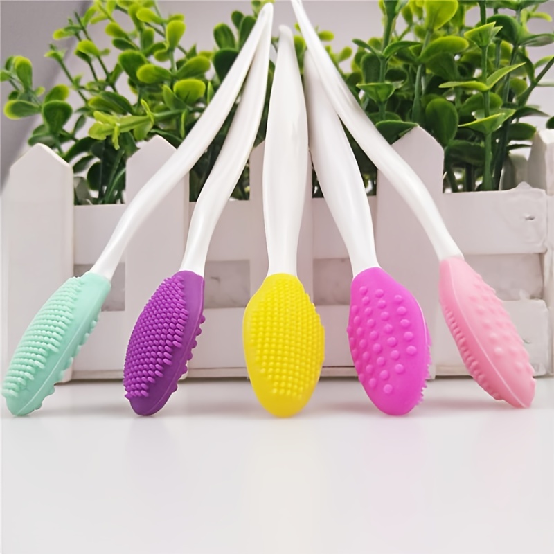 Double sided Silicone Nose Clean Brush Facial Blackheads - Temu