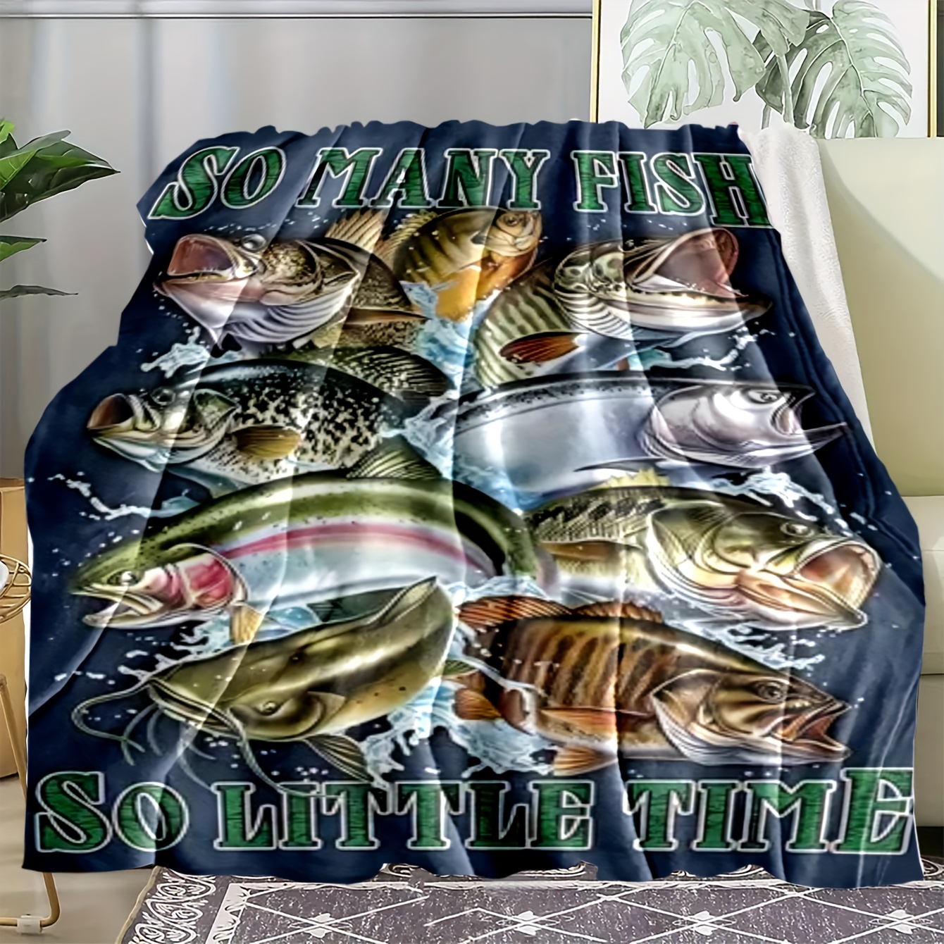 Fish Blanket - Temu