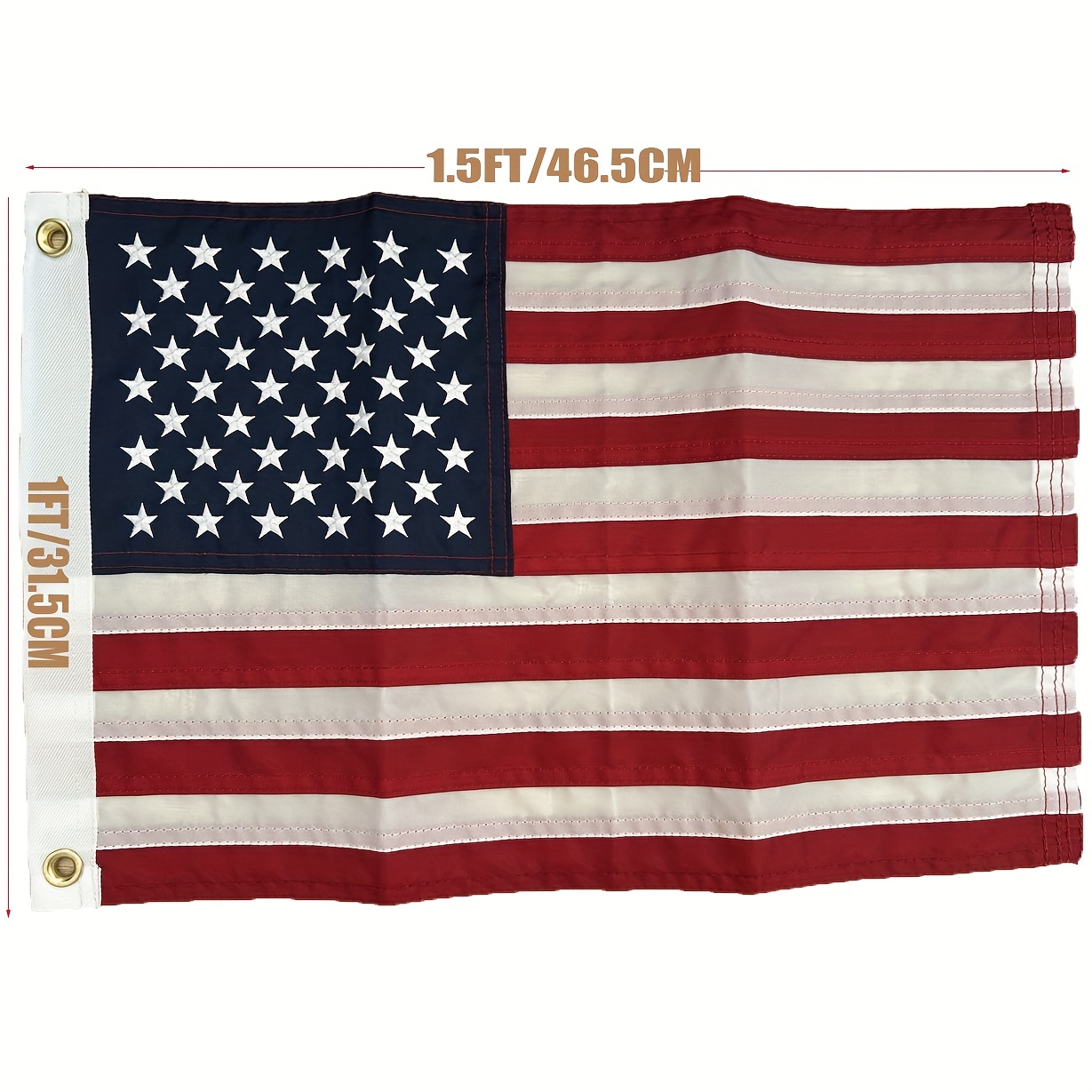 American Flag 3x5 FT Outdoor USA Heavy duty Nylon US Flags